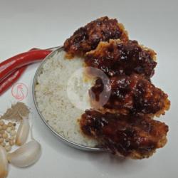 Ayam / Chicken Wings Black Crispy 4pcs