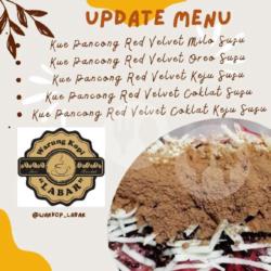 Kue Pancong Red Velvet Keju