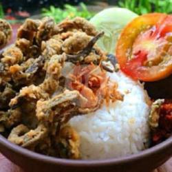 Nasi Belut Crispy Sambal Ijo