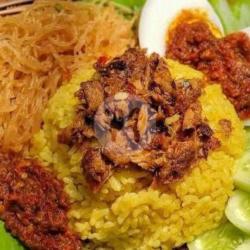 Nasi Kuning   Telur Kari