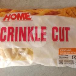 Kentang Crinkle Cut Home Belgia 1kg