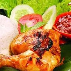 Ayam Bakar Taliwang Paha   Nasi