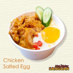 Rice Bowl - Chiken Salted Egg