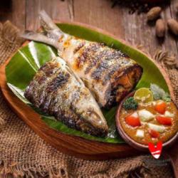 Ikan Bolu Bakar Kepala