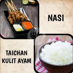 Taichan Kulit Ayam Nasi