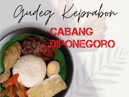 Nasi Gudeg & Nasi Liwet "KEPRABON", Diponegoro