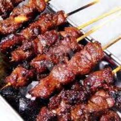 Sate Kambing Daging   Nasi