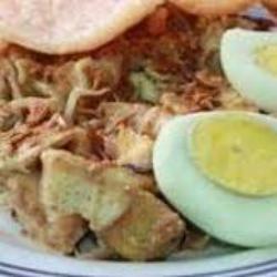 Ketoprak Lontong Telor Rebus