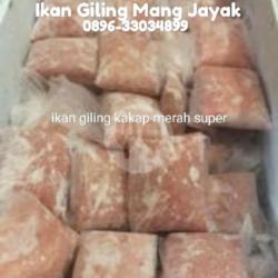 Ikan Giling Kakap Merah Super