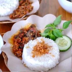 Nasi Gongso Ati Ayam