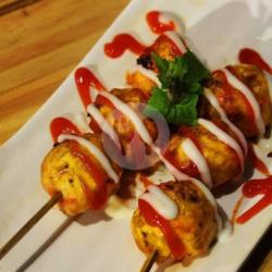 Sate Seafood Bola Lobster Bakar