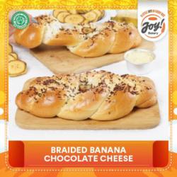 Braided Banana Chocolate Cheese