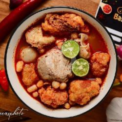 Baso Aci Raja Sambal Goang   Teh Pucuk