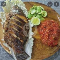 Mujair Sambel Mentah   Nasi