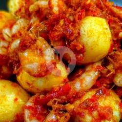 Sambal Udang   Telur Puyuh