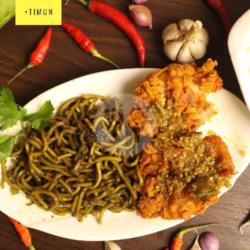 Mie Goreng Ijo   Ayam Geprek Sambal Ijo