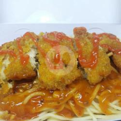 Spaghetti Chicken Katsu