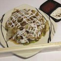 Okonomiyaki Gurita Sosis