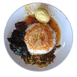 Nasi Sayur Telor Bulat