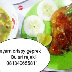 Paket Ayam Lalapan Geprek Nasi Sup