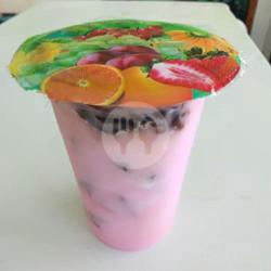 Capcin Strawberry Cincau