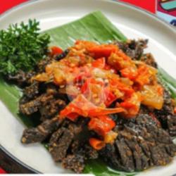 Paru Sambel Mentah   Nasi