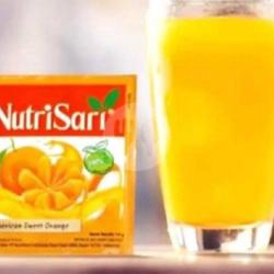 Es Nutrisari (milk Orange/sweet Orange/anggur/strawberry//florida Orange/jambu/jeruk Nipis/sirsak)