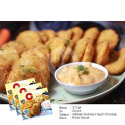 Cireng Coin Crispy (frozen) Isi 20 Pcs