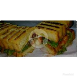 Roti Bakar Bandung Smoked Beef Mozzarella