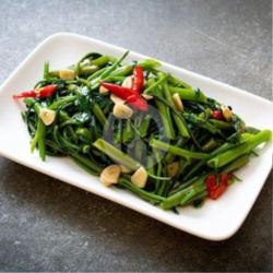 Bi.03 Kangkung Bawang Putih (stir-fried Morning Glory With Garlic)