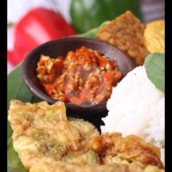 Paket Lalapan Telor Dadar