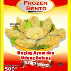 Frozen Bento Shrimp Roll Stok 10pack