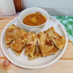 Roti Canai Telur   Kuah Kari   Ayam