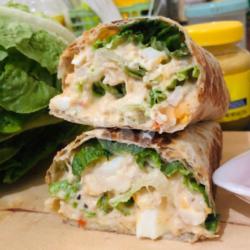 Tuna Creamy Salad Wrap