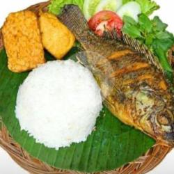 Nasi Ikan Nila Sambel Geprek