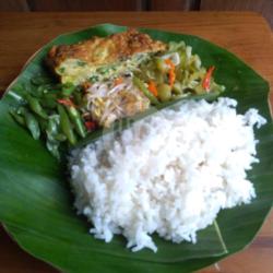 Nasi Rames Telur ( Dadar / Ceplok )