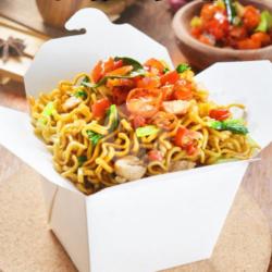 Mie Ayam Goreng Sambal Matah