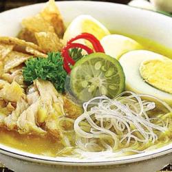 Soto Ayam Kampung  Telur Utuh