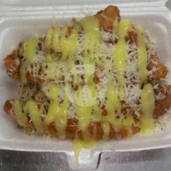 Pisang Keju Toping Durian