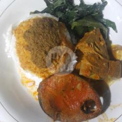 Nasi  Ikan Tongkol Masak Merah