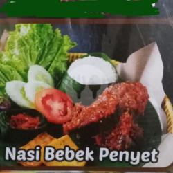 Nasi Timbel Bebek Penyet