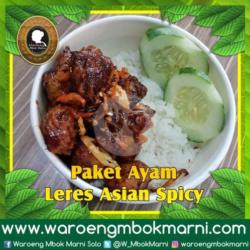 Paket Ayam Leres Asian Spicy