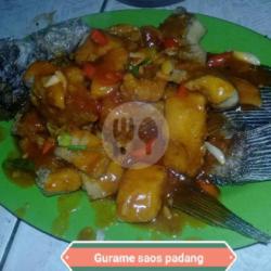 Ikan Gurame Saos Padang Kecil