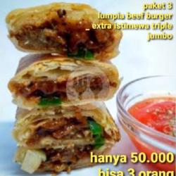 Lumpia Beef Burger Lumer Paket 3