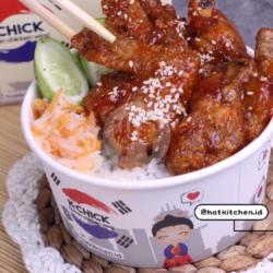 Spicy Gochujang Wings   Lemonade Drink