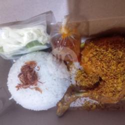 Nasi Pecel Ayam Bumbu Rempah,,