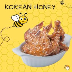 Chicken Wings Korean Honey (6 Pcs)   Nasi