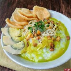 Bubur Ayam Telor Asin