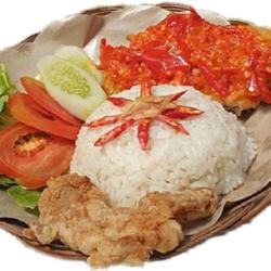 Ayam Geprek Kulit (tanpa Nasi)