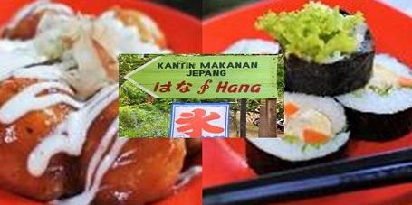 Kantin Makanan Jepang Hana Hana, Jln.S.Assumatrani, No.1.